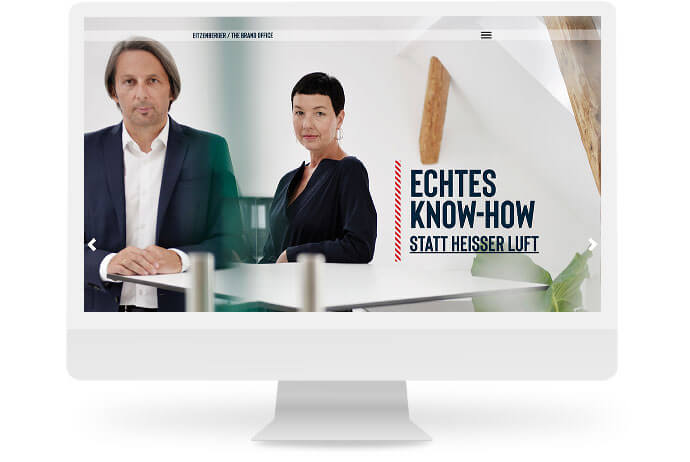 Webschmiede Referenz: Eitzenberger - The Brand Office