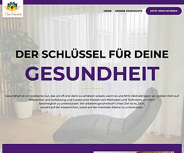 Webschmiede Referenz - Mein Herzhof - Screenshot