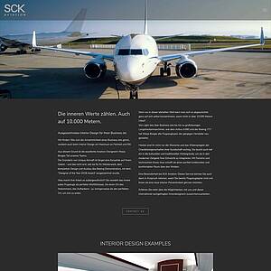 Webschmiede Referenz: SCK Aviation Bild 3