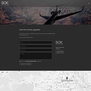 Webschmiede Referenz: SCK Aviation Bild 5