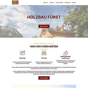 Webschmiede Referenz: Holzbau Fürst Bild 1