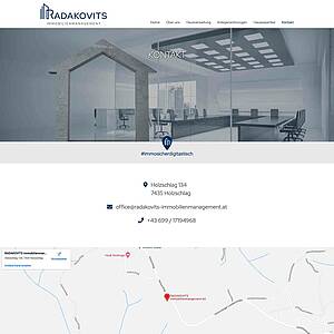 Webschmiede Referenz: Radakovits Immobilienmanagement Bild 6