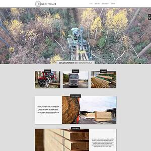 Webschmiede Referenz: Benkö-Holz Bild 1