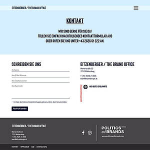 Webschmiede Referenz: Eitzenberger - The Brand Office Bild 6