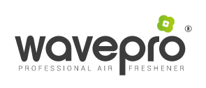Das Bild zeigt das Logo von Wavepro, einem Hersteller für professionelle Lufterfrischer. Ideal für die Webschmiede Web Agentur.
