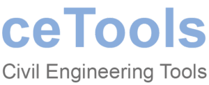 Logo der Firma ceTools mit dem Slogan Civil Engineering Tools, möglicherweise relevant für Webdesign und SEO in Oberwart.