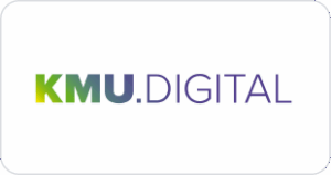 Logo von KMU.DIGITAL, einem Projektpartner der Webschmiede für digitale Lösungen und SEO in Oberwart, Burgenland.